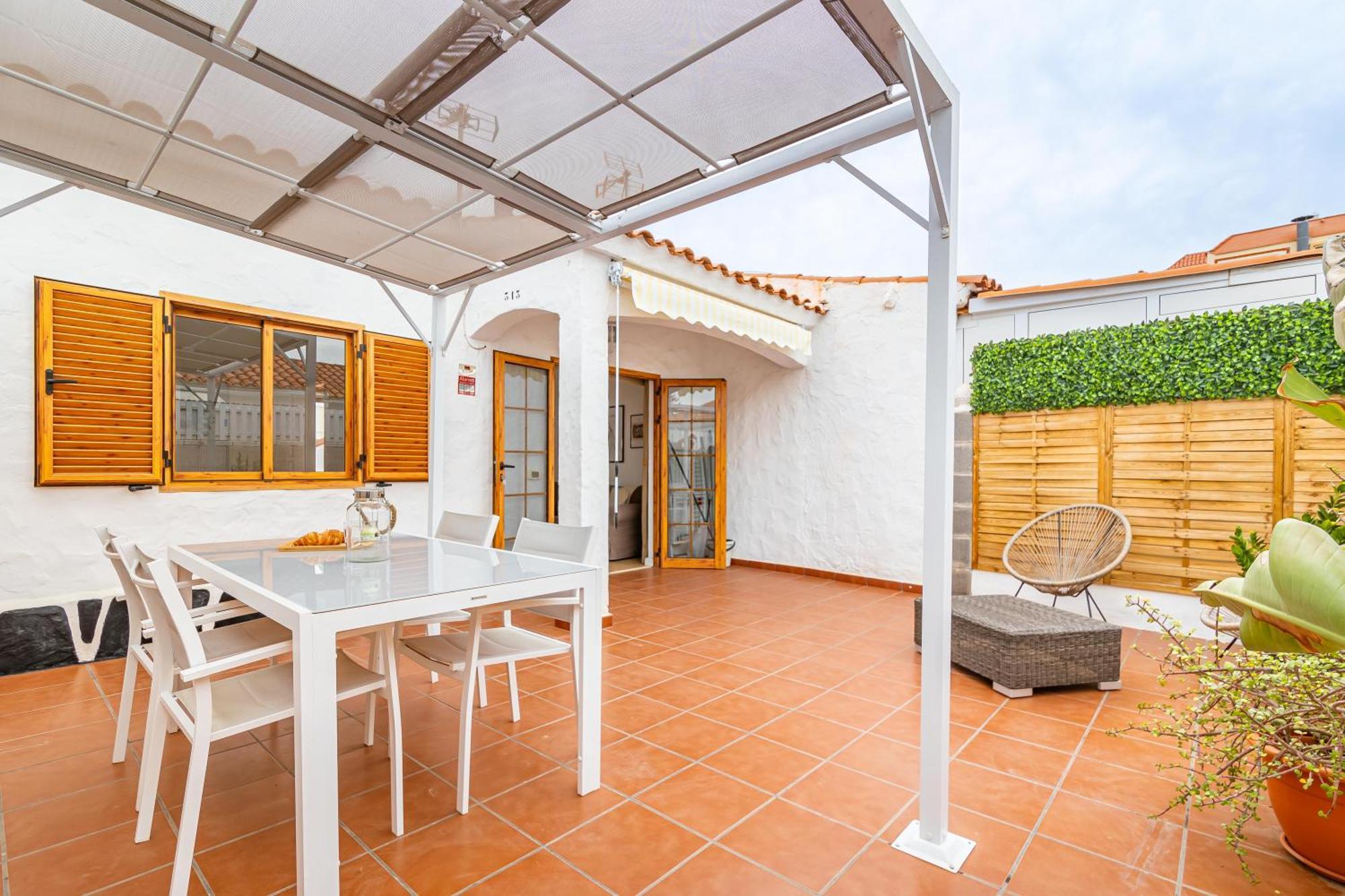 Canarian Holiday Home - Sunset Bungalow In Playa Del Ingles San Bartolomé Eksteriør bilde