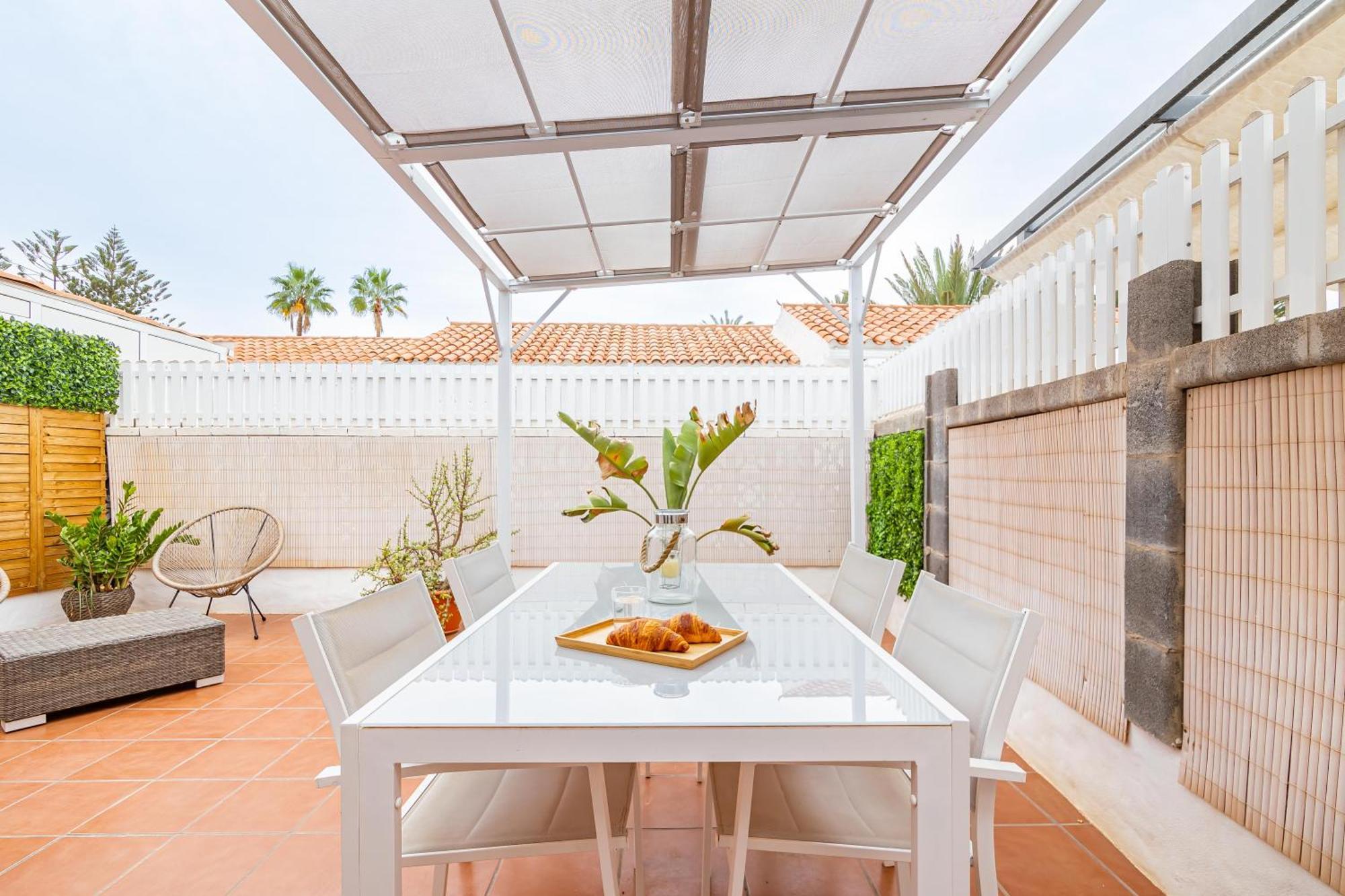 Canarian Holiday Home - Sunset Bungalow In Playa Del Ingles San Bartolomé Eksteriør bilde